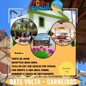 Porto de galinhas - Carneiros *valor 1 á 4 pessoas*